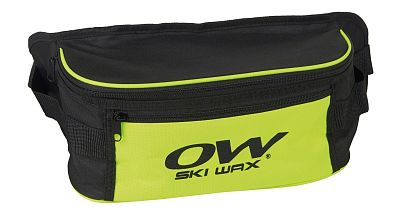 Превью  Подсумок на пояс ONE WAY Waist Bag Ski Wax Черный/Желтый (OZ10418)